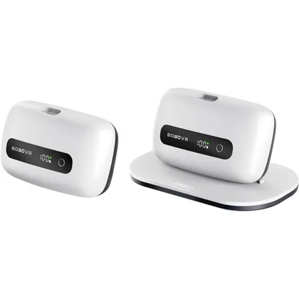 BOBOVR BM60 - Doppelakku-Set mit Schnellladestation für M3 und M3 Pro+