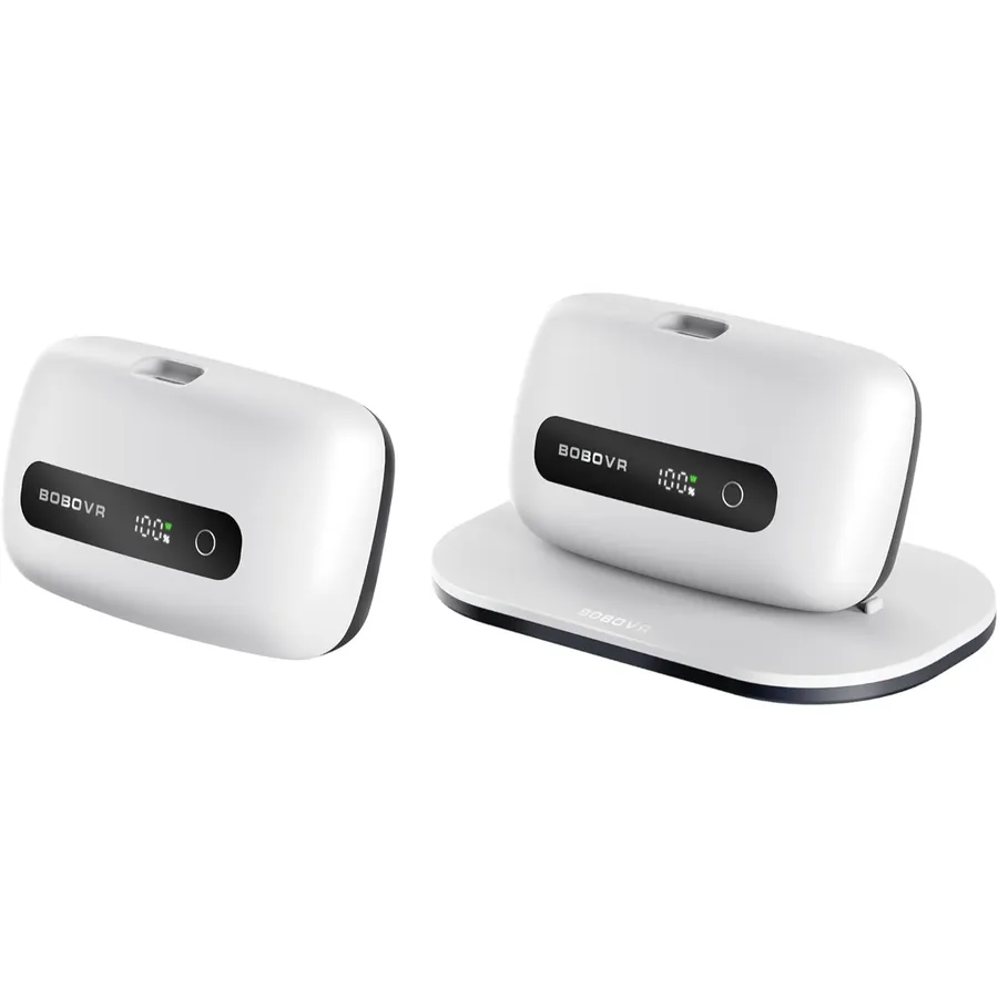 BOBOVR BM60 - Doppelakku-Set mit Schnellladestation für M3 und M3 Pro+